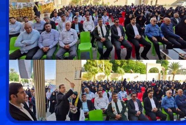 آغاز سال تحصیلی در دیلم با نواختن زنگ ایثار و مقاومت