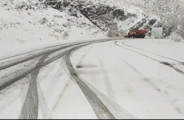 فیروزکوه نخستین برف پاییزی را تجربه کرد