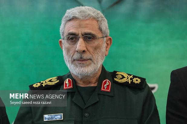 سردار قاآنی: جمهوری اسلامی ایران با تدبیر پشت میز مذاکره نشسته است