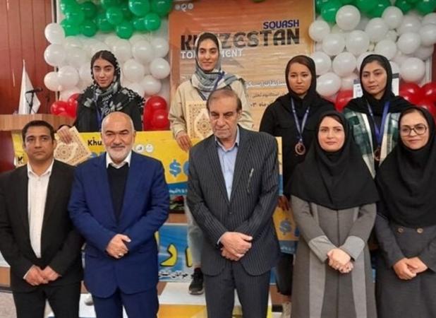 قهرمانی اقتداری در مسابقات اسکواش جایزه بزرگ بانوان