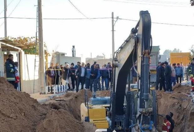 پاک‌سرشت: حادثه ریزش چاه در یزد جان یک مقنی جوان را گرفت