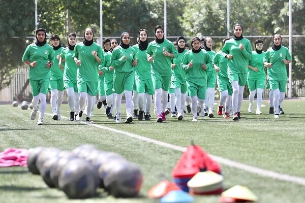 برگزاری دیدار تدارکاتی تیم ملی فوتبال بانوان