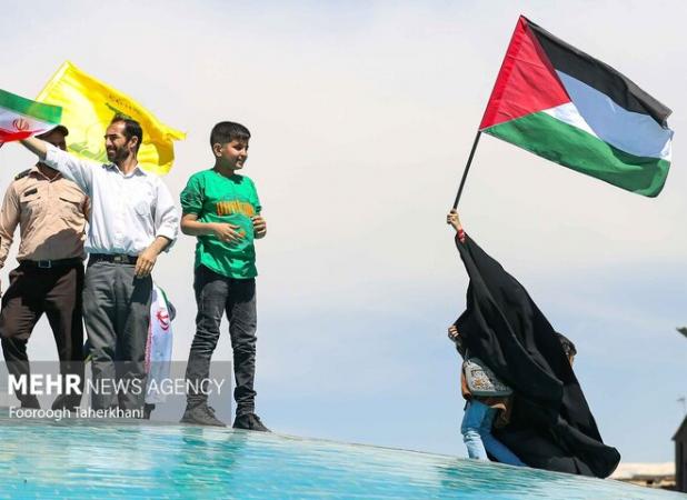 راهپیمایی روز قدس نقطه عطفی در مبارزات تاریخی مردم فلسطین است