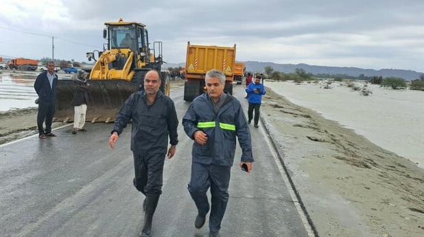 تداوم عملیات امداد و نجات در روستاهای متأثر از سیلاب سیریک