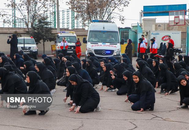 مانور سراسری زلزله و ایمنی در مدارس کشور برگزار می‌شود