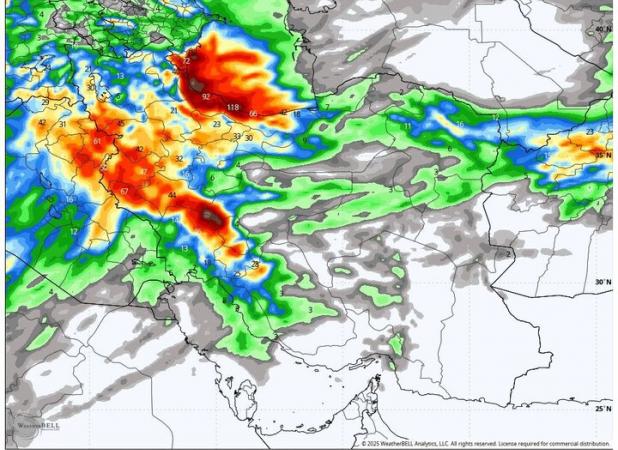 تداوم فعالیت سامانه بارشی در شمال کشور؛ آلاینده‌ها فردا اوج می‌گیرند