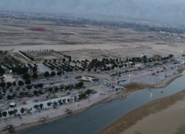 ساحل زیبای بنک در استان بوشهر