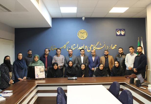 مراسم تجلیل از خبرنگار فقید ایسنای گلستان برگزار شد