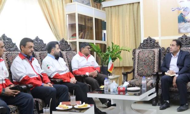 تأکید بر توسعه خدمات امدادی و توانبخشی هلال احمر در زرند
