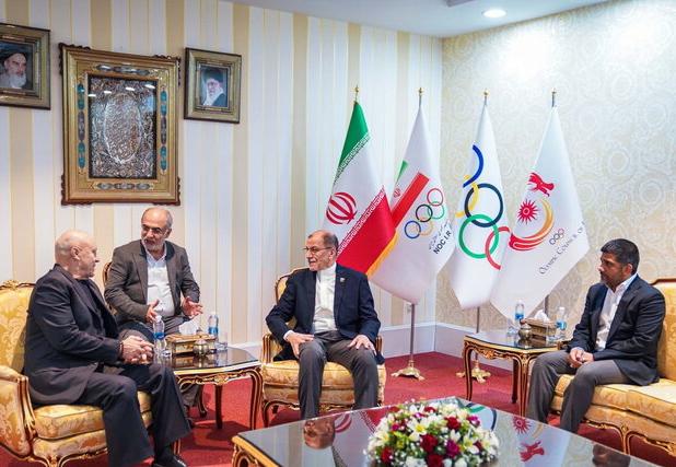 مامیاشویلی در دیدار با خسروی‌وفا: حضور در ایران برایم خیلی مهم بود