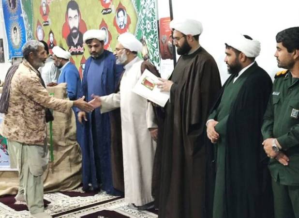 برگزاری مراسم یادبود شهدای حسین‌آباد دلگان