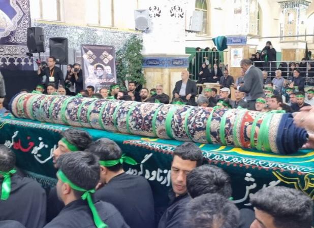 مراسم سنتی قالیشویان در مشهد اردهال کاشان