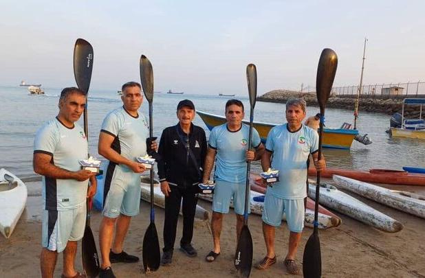 پیشکسوتان قایقرانی بوشهر خوش درخشیدند