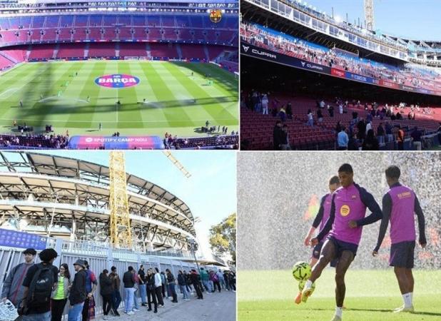 بازگشت بارسلونا به نوکمپ بعد از 894 روز! + عکس