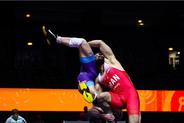 کشتی رنکینگ اتحادیه جهانی؛ عظیمی طلایی شد