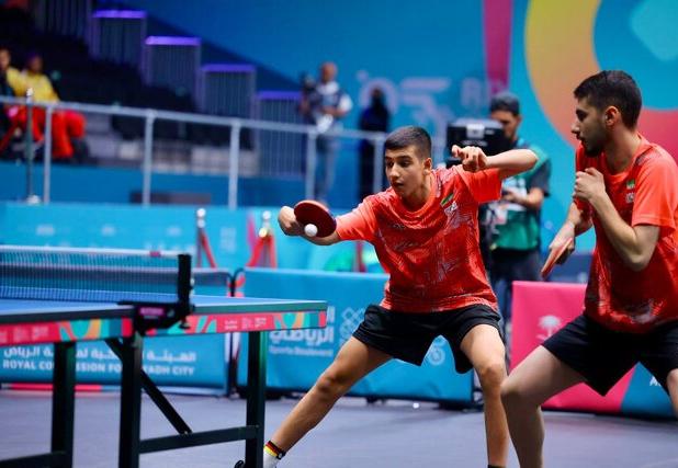 تیم پینگ پنگ مردان ایران نقره گرفت