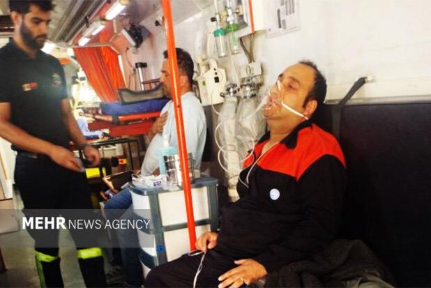 آتش سوزی یک کارخانه شیر پاستوریزه؛ ١٠ نفر مصدوم شدند