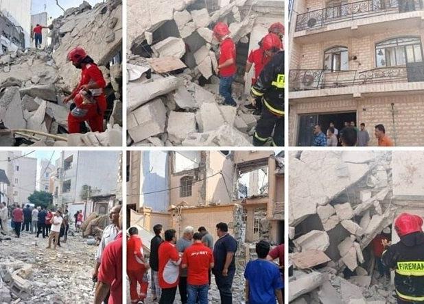 انفجار ساختمان مسکونی در بوشهر؛ ۶ نفر مصدوم شدند