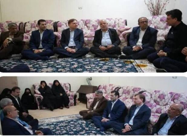 برپایی باشکوه مراسم تشییع شهید «جوهر زاده» در بوشهر