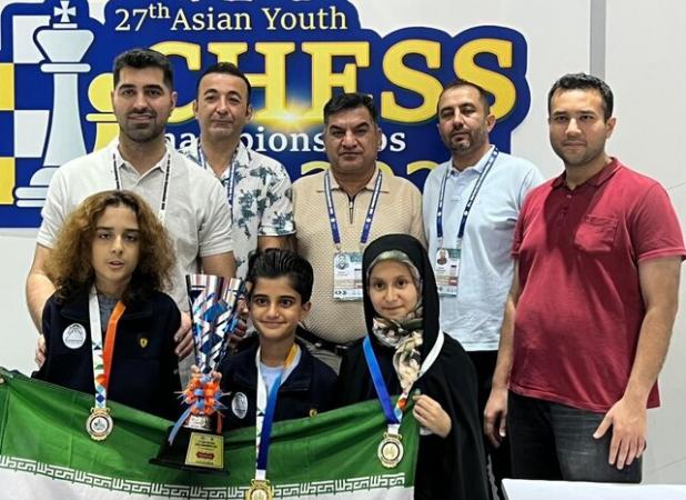 شروع موفق ایران در مسابقات شطرنج نوجوانان آسیا ۲۰۲۵ با کسب ۳ مدال