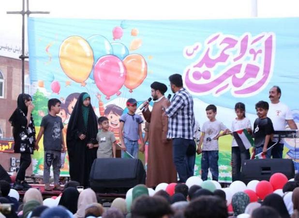 خدمت به نسل آینده در جشن امت احمد؛ غرفه «کودک و نوجوان» پذیرای مهمانان