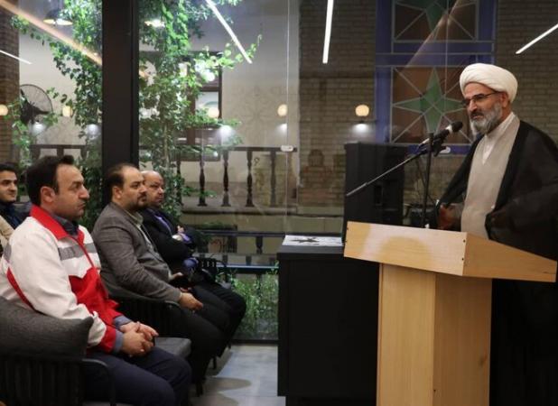برگزاری نکوداشت خدمات نیروهای امدادگر سمنان در اربعین ۱۴۰۴