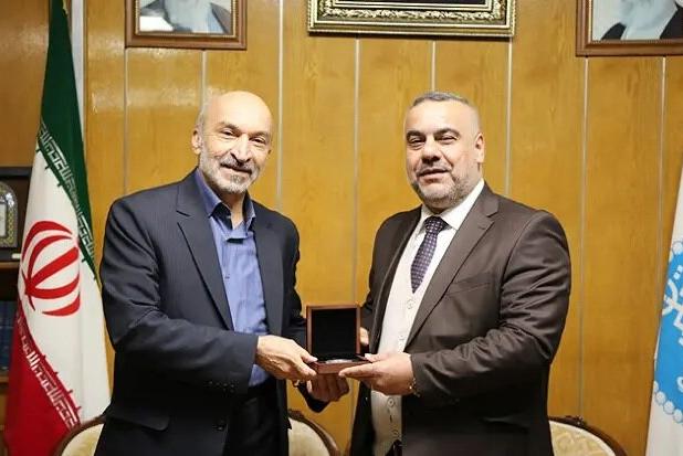 دیدار هیئت دانشگاهی نینوا با رئیس دانشگاه تهران