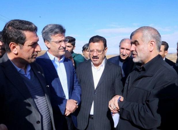 نایب‌رئیس مجلس از قطعه ۵ آزادراه مراغه–هشترود بازدید کرد