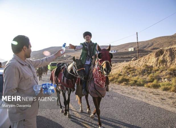 کاروان سوارکاری حرم تا حرم از بجنورد به مشهد اعزام می‌کنند