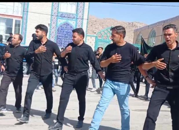 آئین سنتی عزاداری «حسن حسین» در شهرستان کوهسرخ