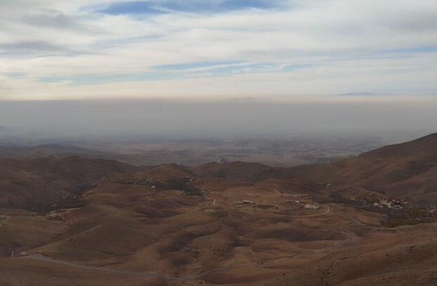 هشتگرد در دود فرو رفت