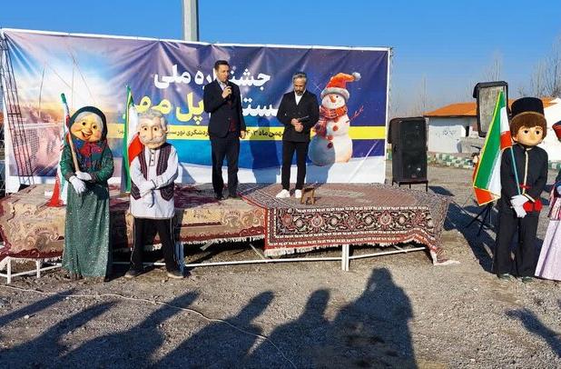 جشنواره ملی زمستانی پل مهر در مشگین‌شهر افتتاح شد