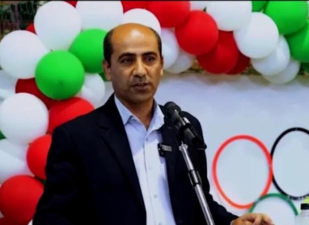 مراسم افتتاحیه المپیاد ورزشی درون‌مدرسه‌ای در دشتی