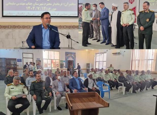 فرماندار تنگستان: امنیت پایدار لازمه رشد و تعالی جامعه است