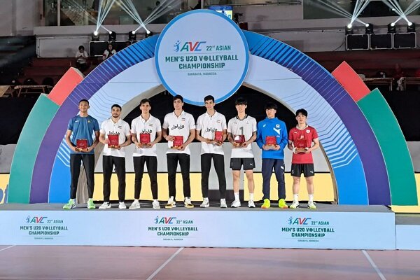 چهار ایرانی در تیم رویایی والیبال جوانان آسیا