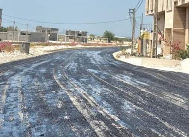 عملیات گسترده آسفالت‌ معابر شهری در «بنک» آغاز شد