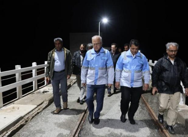استاندار هرمزگان از سد استقلال میناب بازدید کرد