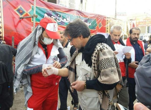 آموزش موکب داران برای ارائه خدمات امدادی به زائران اربعین حسینی
