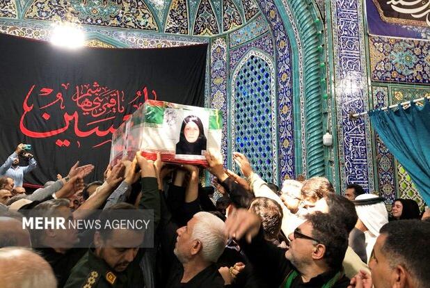 پیکر بانوی شاغل در زندان اوین در خرمشهر تشییع شد