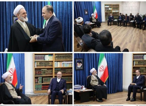 وزیر جهاد کشاورزی با مدیر حوزه‌های علمیه در قم دیدار کرد