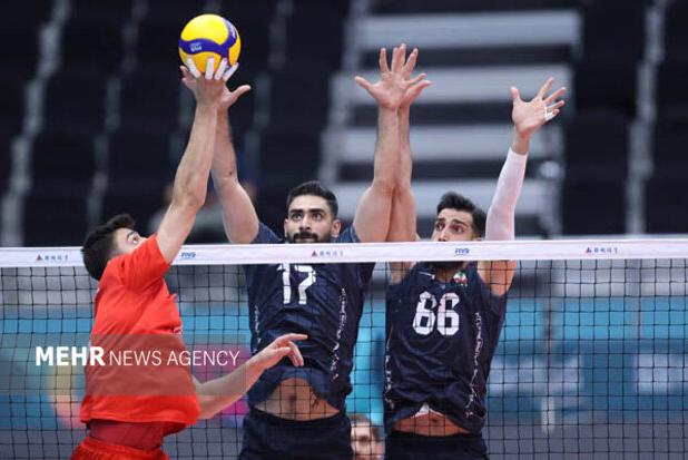 تیم ملی والیبال ایران مقابل ترکیه پیروز شد