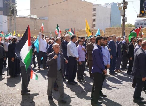 راهپیمایی «بشارت نصر» در یاسوج