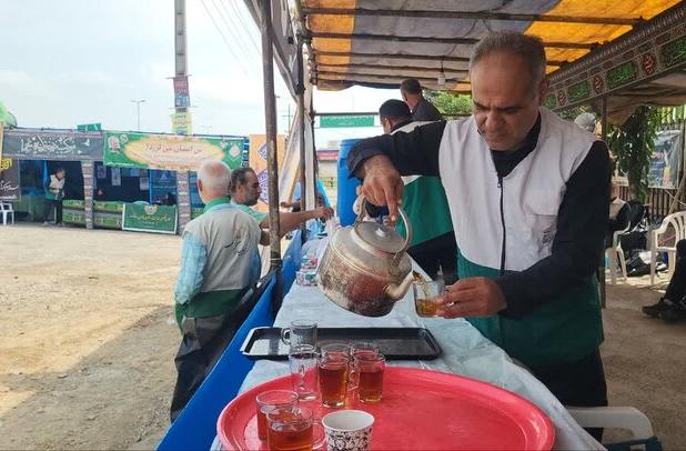 برپایی موکب بزرگ «طریق‌الرضا» در آمل
