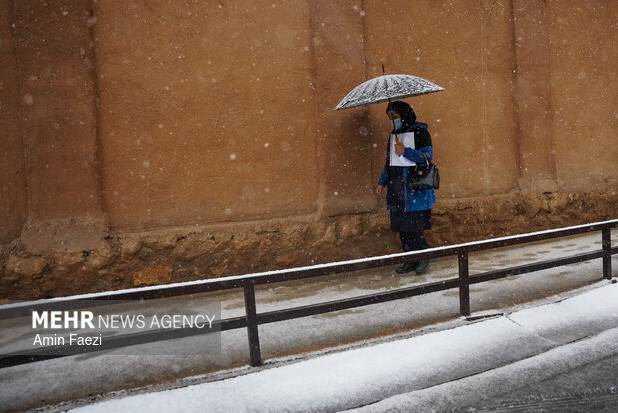 بارش باران و برف در بیشتر مناطق کشور