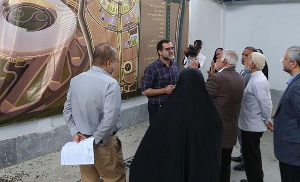 بازدید اعضای کمیسیون اصل 90 مجلس از پروژه علمی چشمه نور ایران