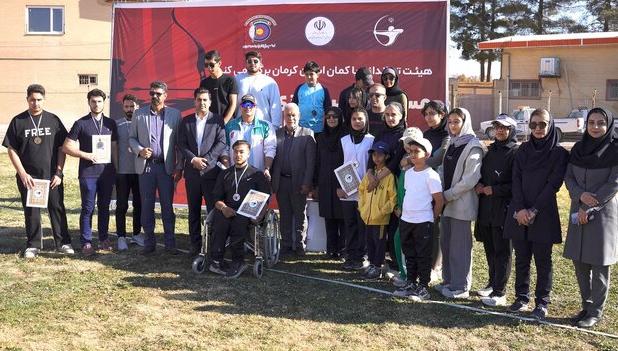 مسابقات تیراندازی با کمان استان کرمان پایان یافت