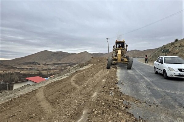 اجرای طرح تعریض قوس محور دستجرد – تفرش