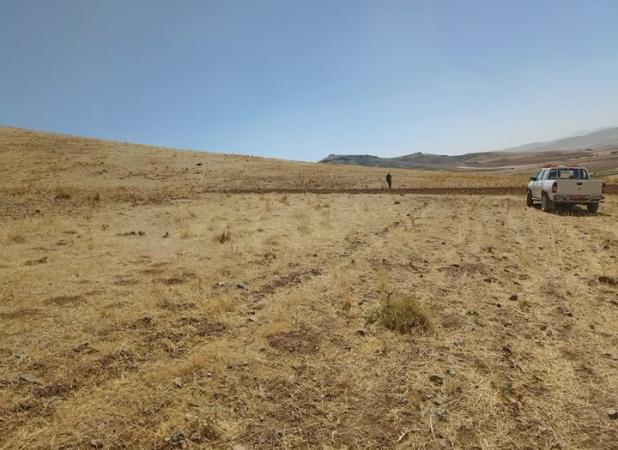 تخریب و تصرف اراضی ملی در روستای چوگان سنقر شناسایی شد