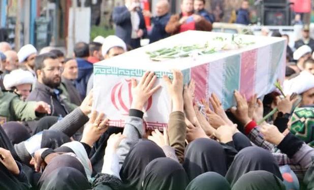 تشییع پیکر مطهر ۵ شهید گمنام در دامغان+ عکس