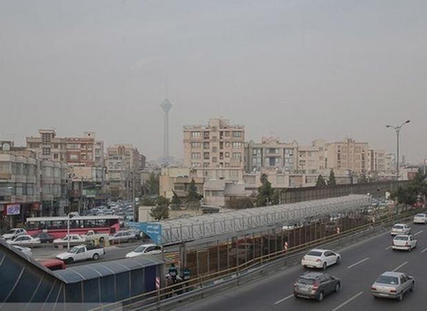 کیفیت هوای پایتخت در شرایط ناسالم برای همه